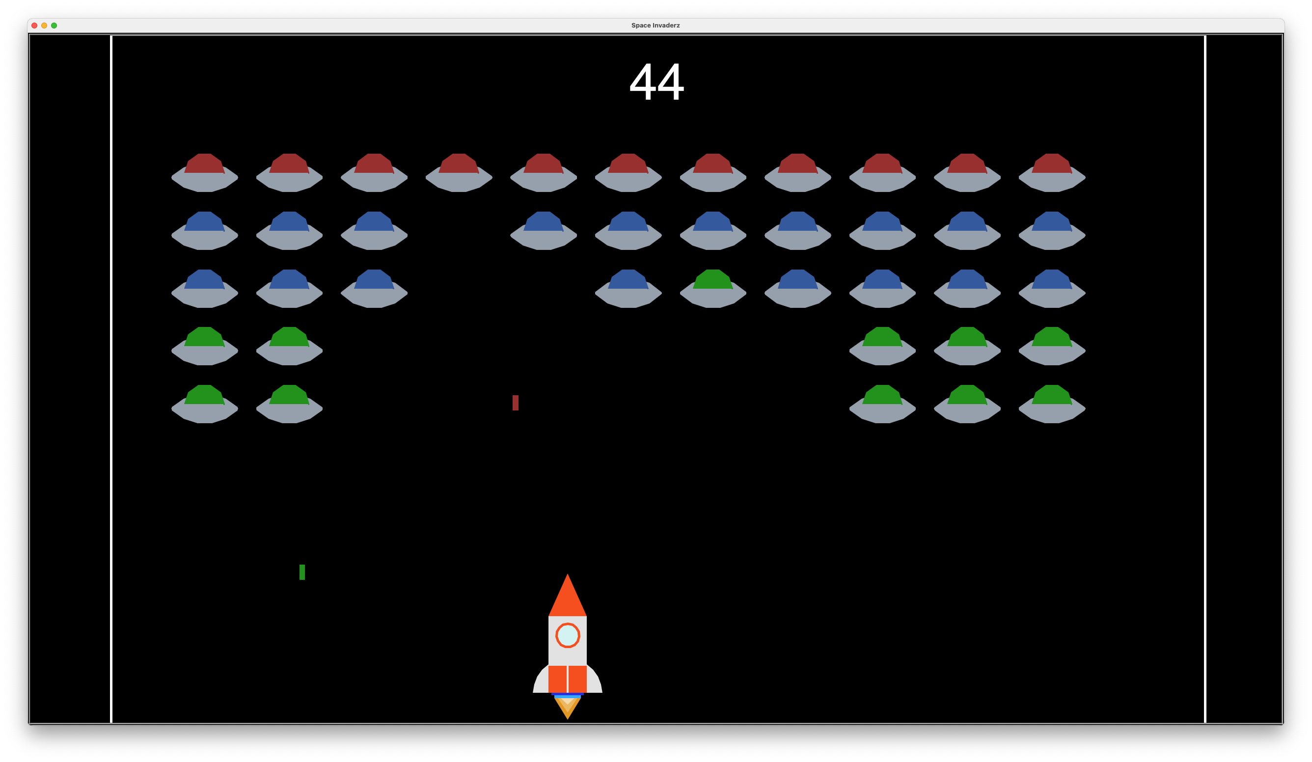 Space Invaders Window
